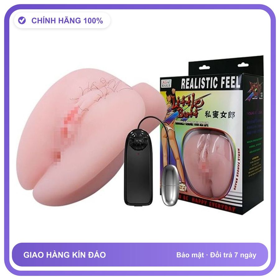 Âm đạo giả dạng khối Trái Tim rung dùng pin Baile 1kg