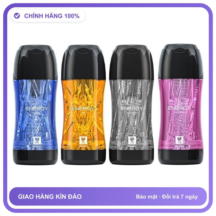 Âm đạo giả Cốc rung sạc USB Galaku Energy