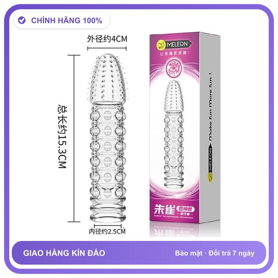 Bao đôn dên Tứ Meleon Linh Chu Tước Hồng