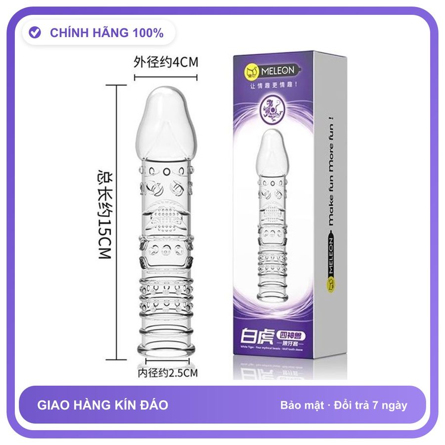 Bao đôn dên Tứ Meleon Linh Bạch Hổ Tím