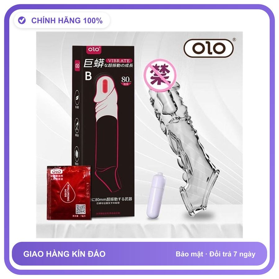 Bao đôn dên Quai OLO 8 Cm Rung