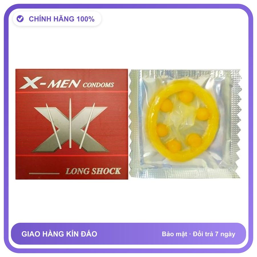 Bao cao su gai bi kiểu 6 Bi Lốc 10 Hộp 1 cái