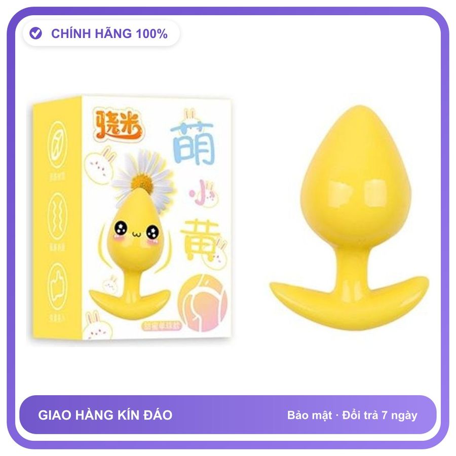 Plug phích cắm hậu môn Snapmi Vàng