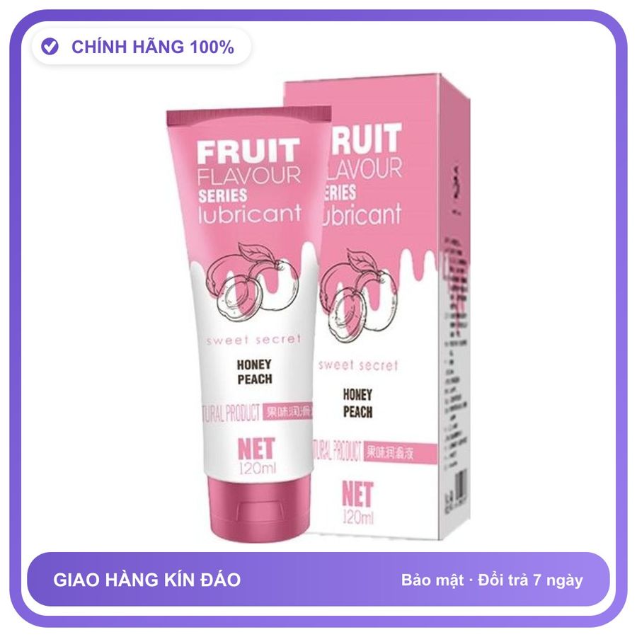 Gel bôi trơn hương thơm OLO Sweet Secret Đào Chai 120ml