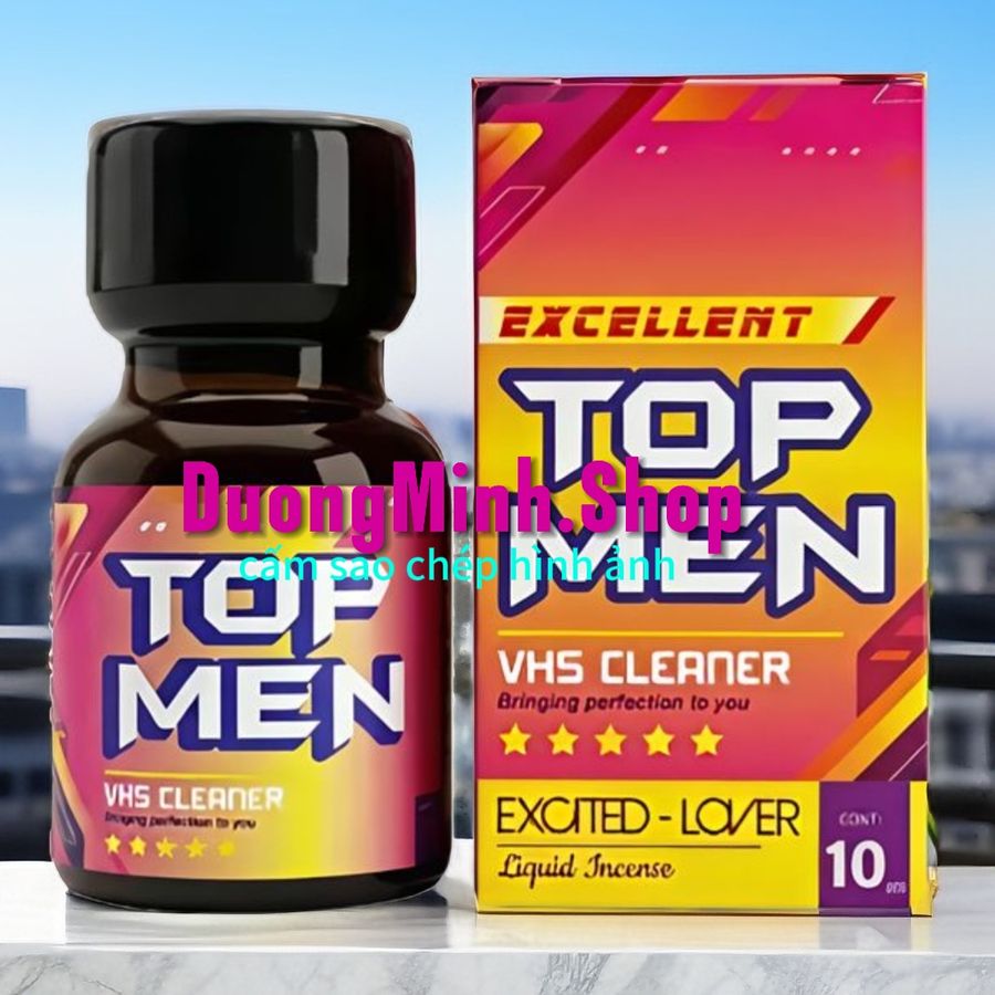 ( Che Tên) Chai Hít Tăng Khoái Cảm Cho Top, Popper 10ml USA, Cực Mạnh, Phê Lâu, Chống Xìu