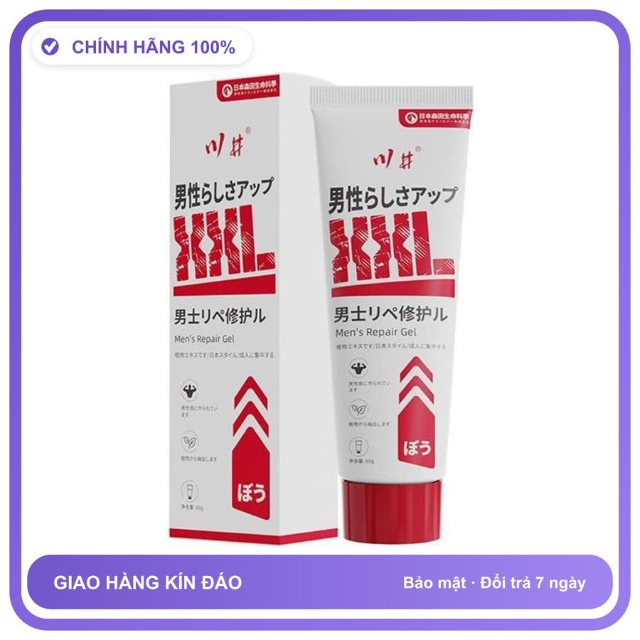 Gel bôi trơn tăng kích thước ChuanJing Men's XXL Morita Đỏ 60g