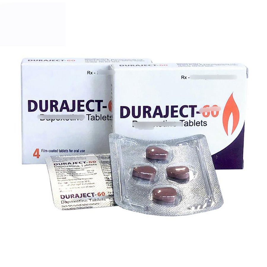 Duraject Chính Hãng – Viên Uống Nam Giới Kéo Dài Thời Gian, Hàng Công Ty 4 Viên/Vỉ