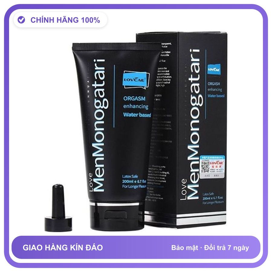 Gel bôi trơn dành cho hậu môn Lovcave Monogatari Tuýp Chai 200ml
