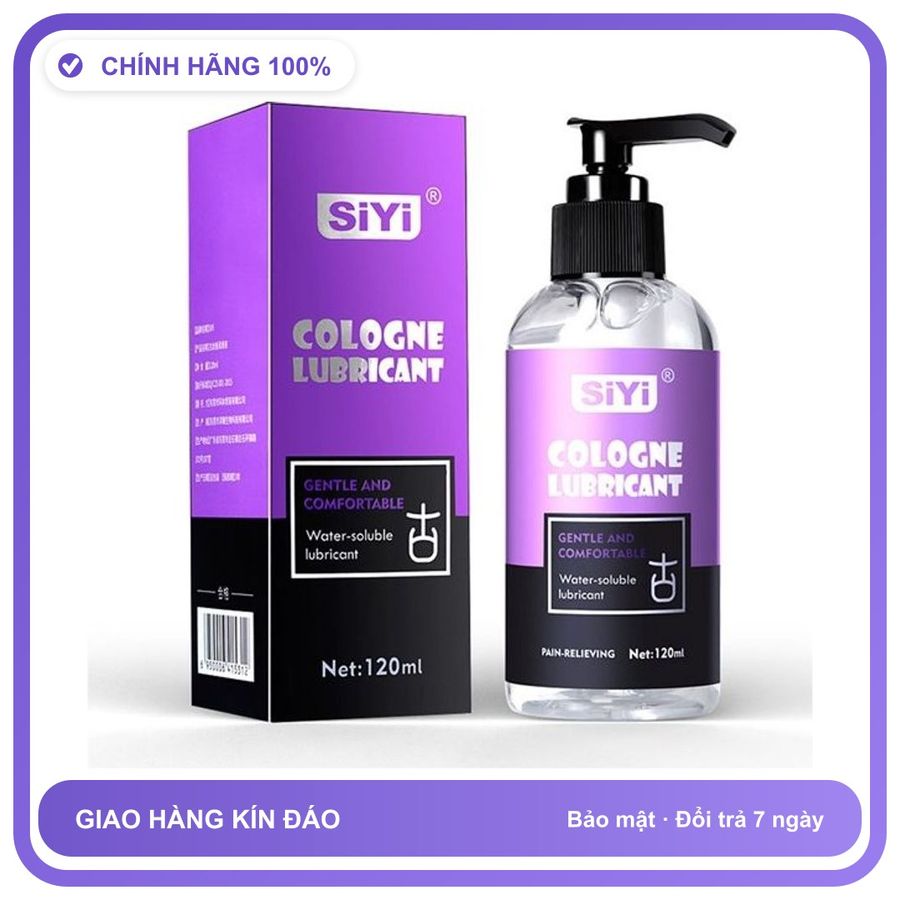 Gel bôi trơn dành cho hậu môn Siyi Tím Nước Hoa Chai 120ml