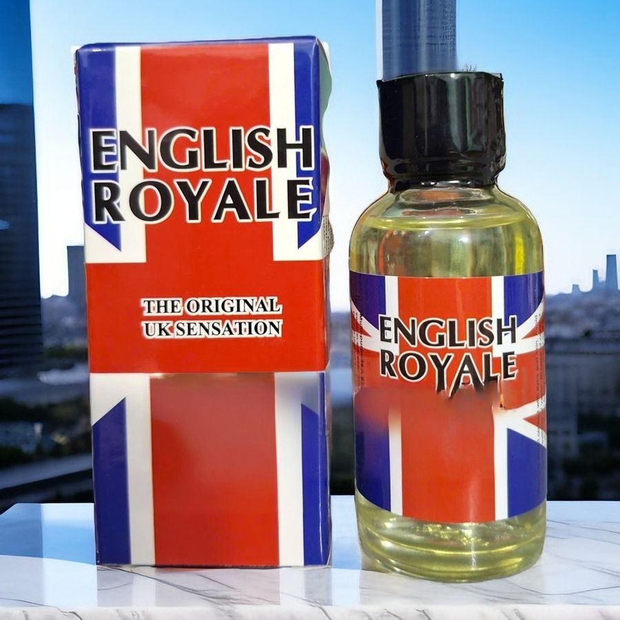 Chai hít tăng khoái cảm Popper ENGLISH ROYALE 30ml Che Tên Hàng Chính Hãng, Popper 30ml USA, Mùi Hương Dịu, Dễ Hít, Kích Thích Hưng Phấn Cực Mạnh, Ko
