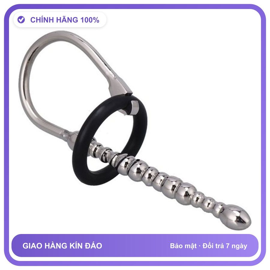 BDSM Thông niệu đạo Inox Vòng Hạt - Mix 6-8mm
