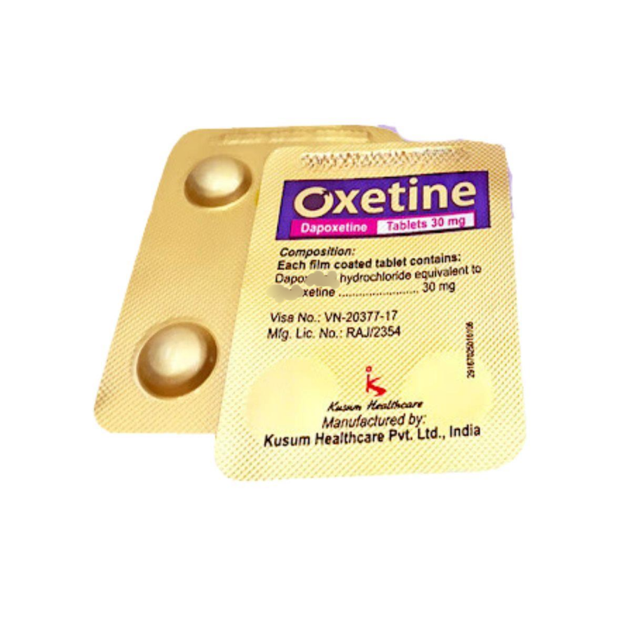 Viên uống hỗ trợ phái mạnh tăng bản lĩnh đàn ông Oxetine 30mg hộp 4 viên