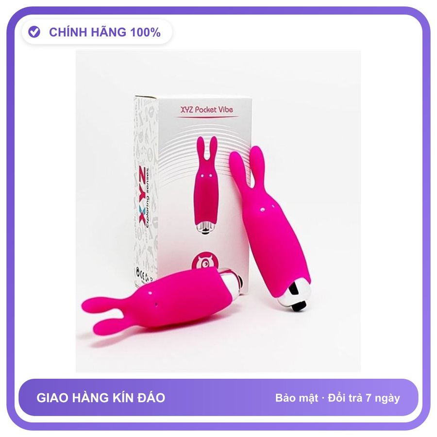 Trứng rung dùng pin XYZ Pocket Thỏ