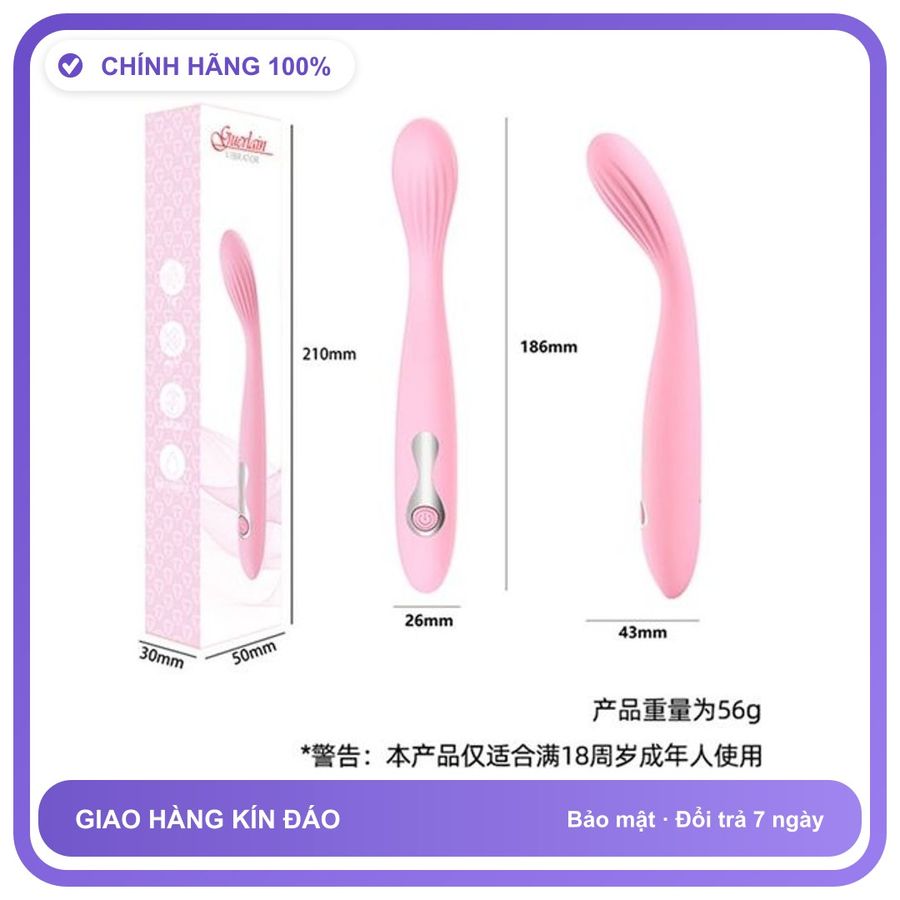 Dương vật giả rung sạc USB Cbaby Guerlain