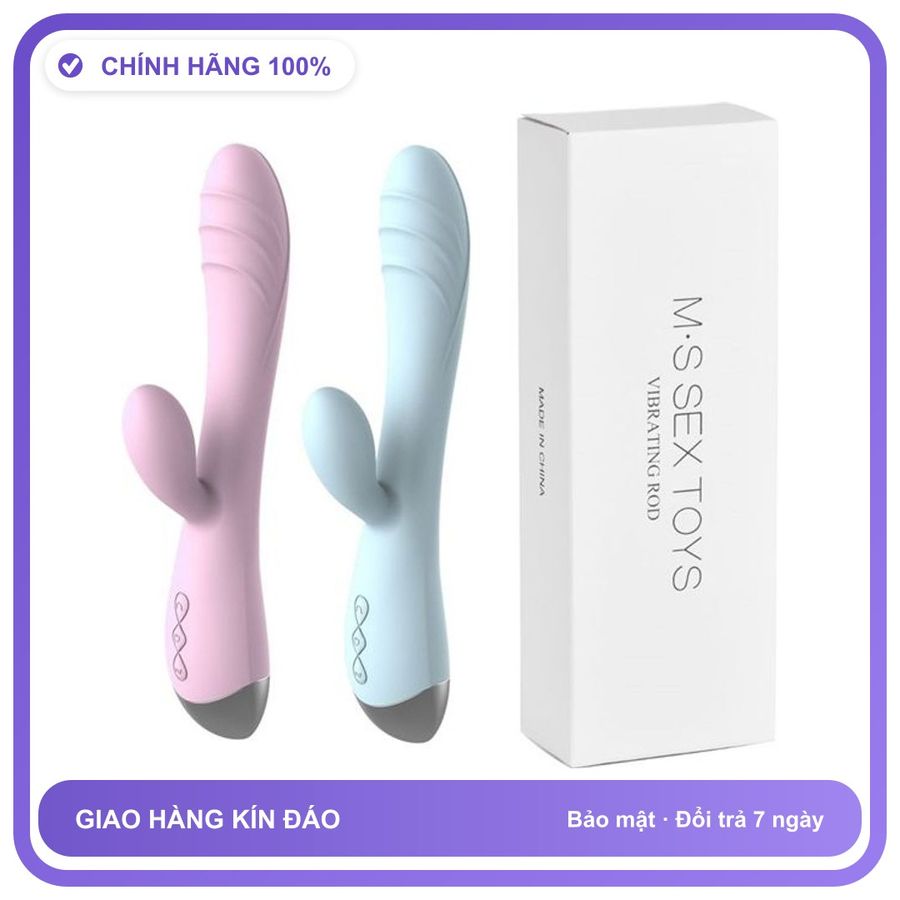Dương vật giả rung sạc USB GOK Silver Fox Plus