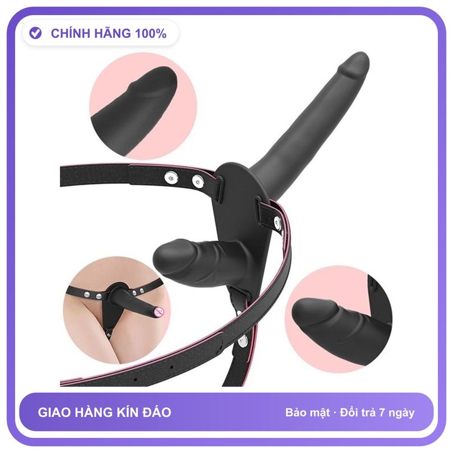 Dương vật giả Đeo Dây 2 Đầu Chameleon Fox