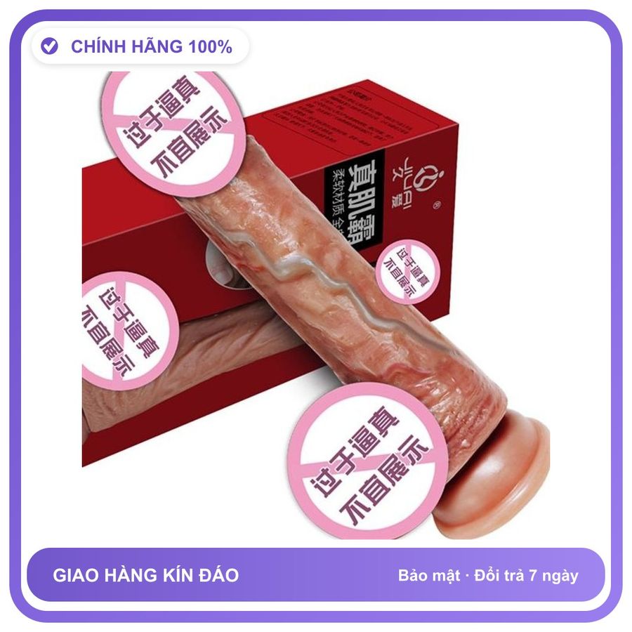 Dương vật giả có đế hít Jiuai Penis Dildo