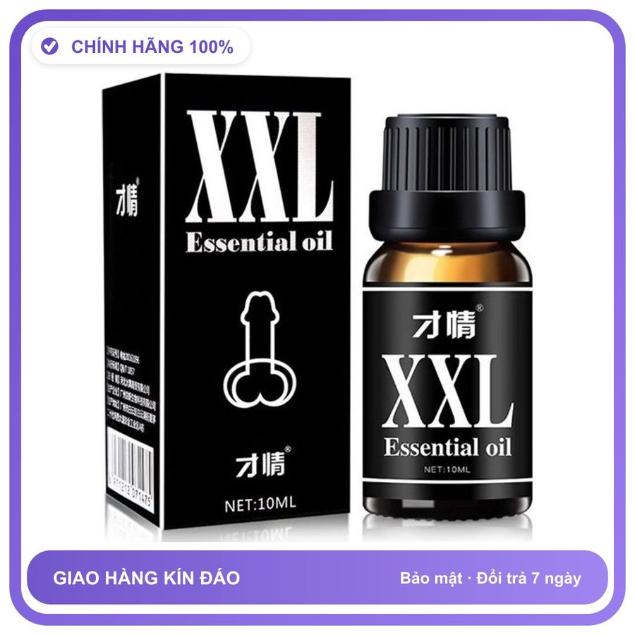 Tinh dầu chống xuất tinh sớm cương dương XXL Black Chai 10ml
