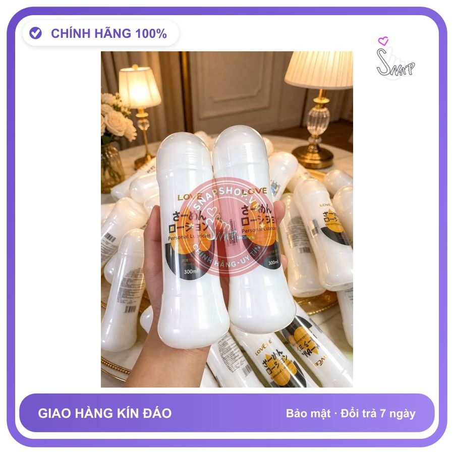 Gel bôi trơn LOVE 300ml Gel bôi trơn, Nhật Bản 300ml, Siêu Trơn Lâu Khô, Che Tên hàng nhập khẩu