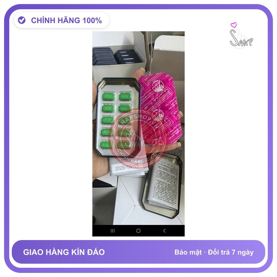 Viên uống hỗ trợ sinh lý nam JNW Ngựa thái loại mạnh chính hãng, có tem chống hàng giả, hiệu quả 100%, che tên sp