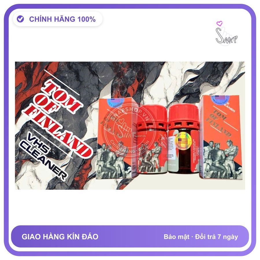 Chai hít tăng khoái cảm Popper TOM OF FINLAND 40ml PChai Hít Popper 40ml USA, Cho Top Bot, Kích Thích Cực Mạnh, Tác Dụng Nhanh, Phê Lâu