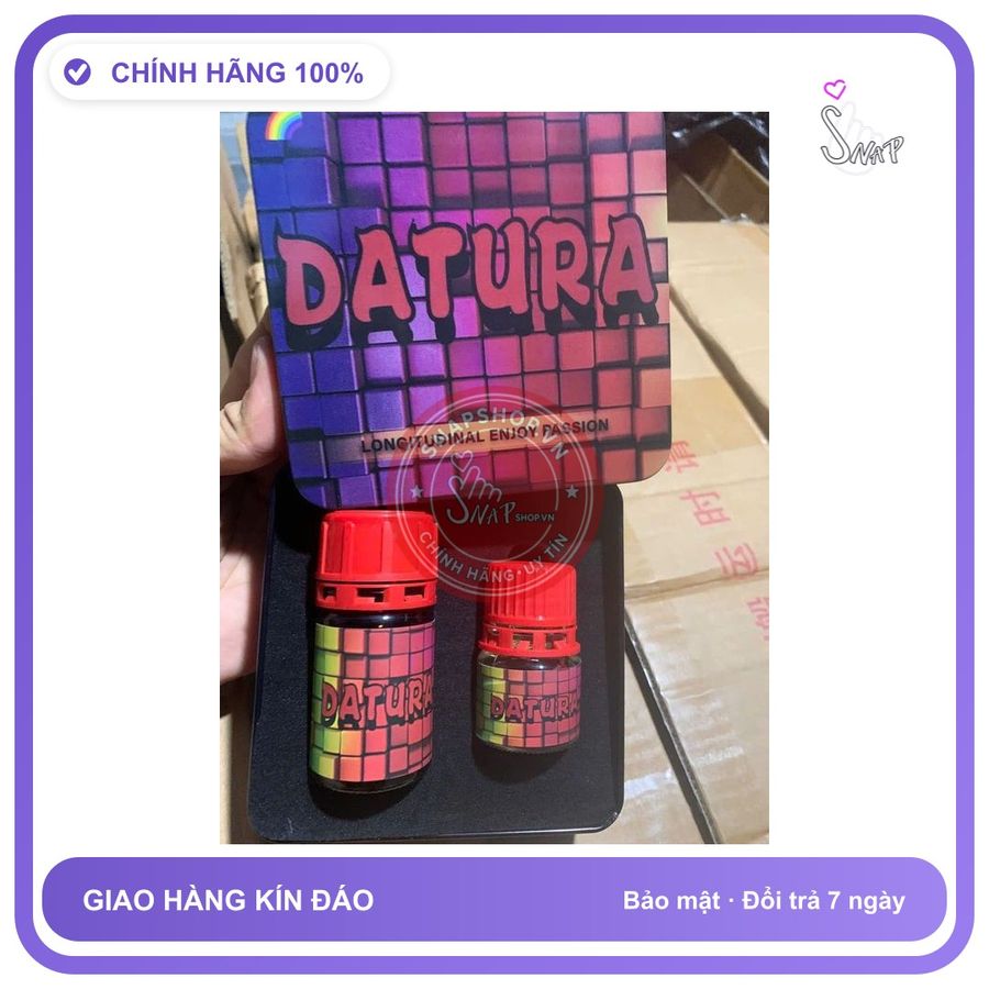 Chai hít tăng khoái cảm Popper DATURA Popper cao cấp chính hãng, cực mạnh