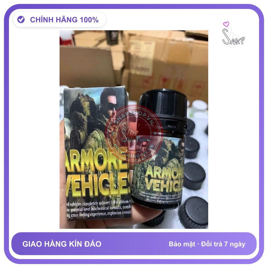 Chai hít tăng khoái cảm Popper ARMOR VEHICLE 40ml Popper 40ml USA CỰC MẠNH,che tên sp1