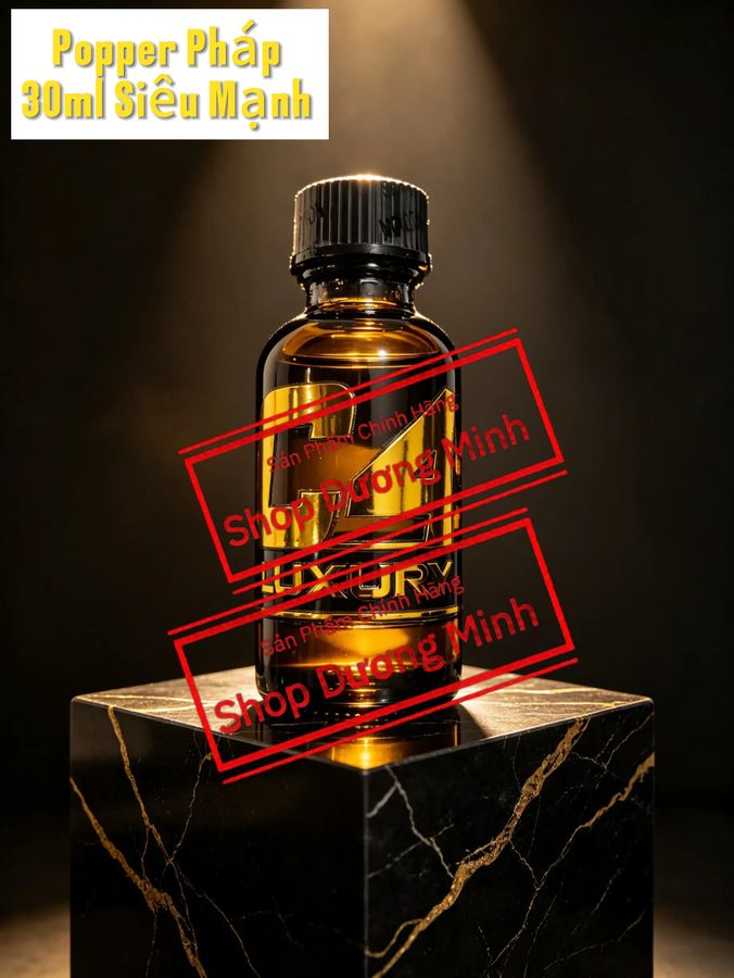 Popper Pháp 30ml, Dòng C4 Cao Cấp, Siêu Mạnh, Phê Lâu, Hàng Chính Hãng, Che Tên 