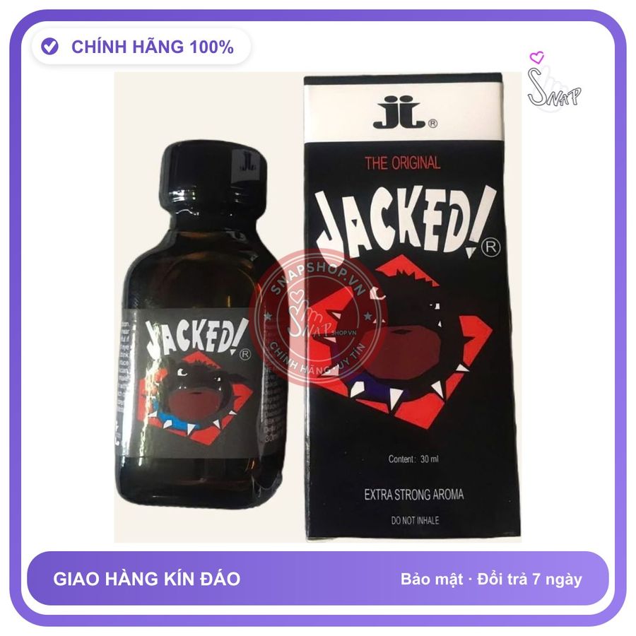 Chai hít tăng khoái cảm Popper jl 30ml Popper 30ml USA, Chó Dại, Cho Người Chơi BDSM, Cực Mạnh, Phê Lâu, Che Tên