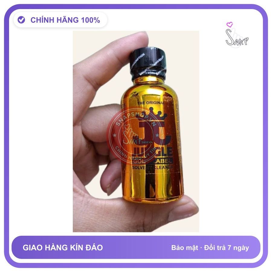 Chai hít tăng khoái cảm Popper JUNGLE 30ml Popper Mỹ 30ml Chính Hãng, Che Tên Sp, Giảm Giá