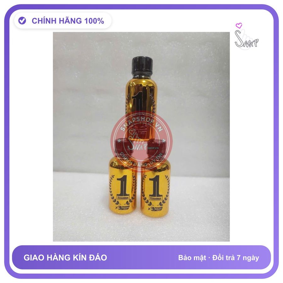 Chai hít tăng khoái cảm Popper TITANMEN 30ml Popper 30ml Pháp, Hương Thơm,Kích Thích Cực Mạnh, Tác Dụng Phê Lâu