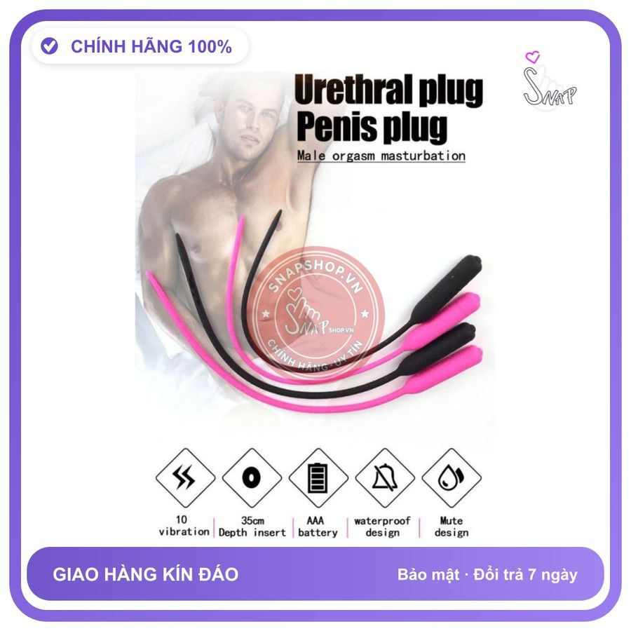 Cây thông lỗ tiểu, có rung, tê sướng, dài 35cm, che tên sp chính hãng