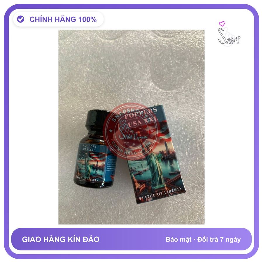 Chai hít tăng khoái cảm Popper POPPERS Chai hít trực tiếp vào mũi, kích thích cực mạnh, mang lại cảm giác thăng hoa,sung sướng, bao phê