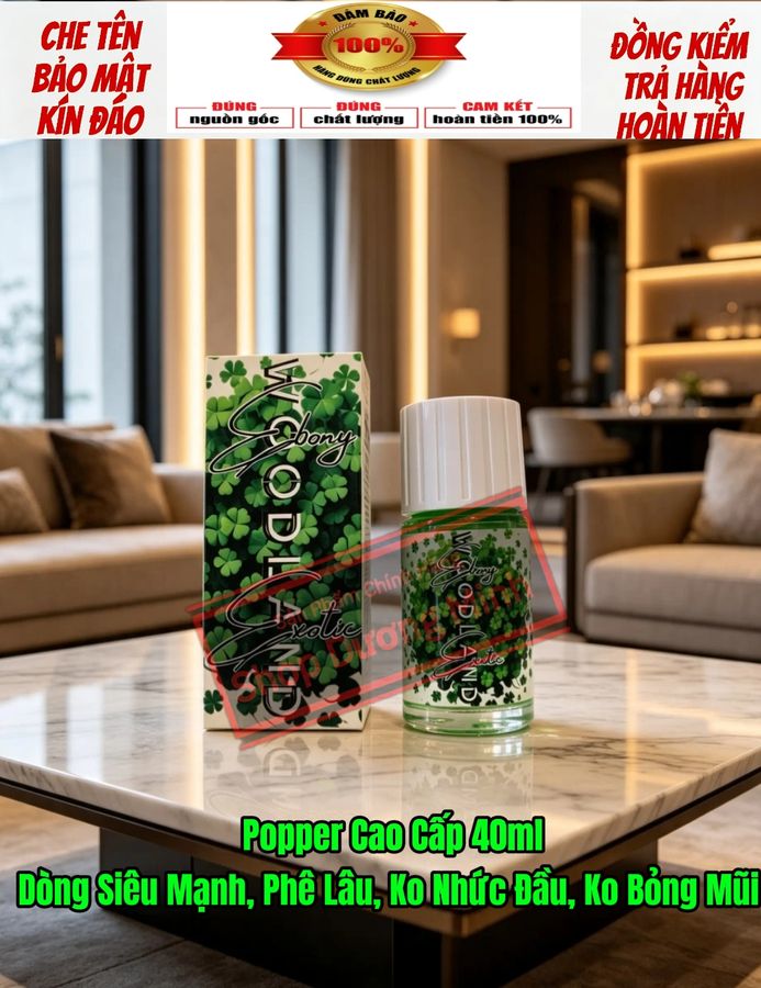 Popper 40ml USA Hương Neon, Công Thức Mới, Đầy Mạnh Mẽ , Lôi Cuốn 