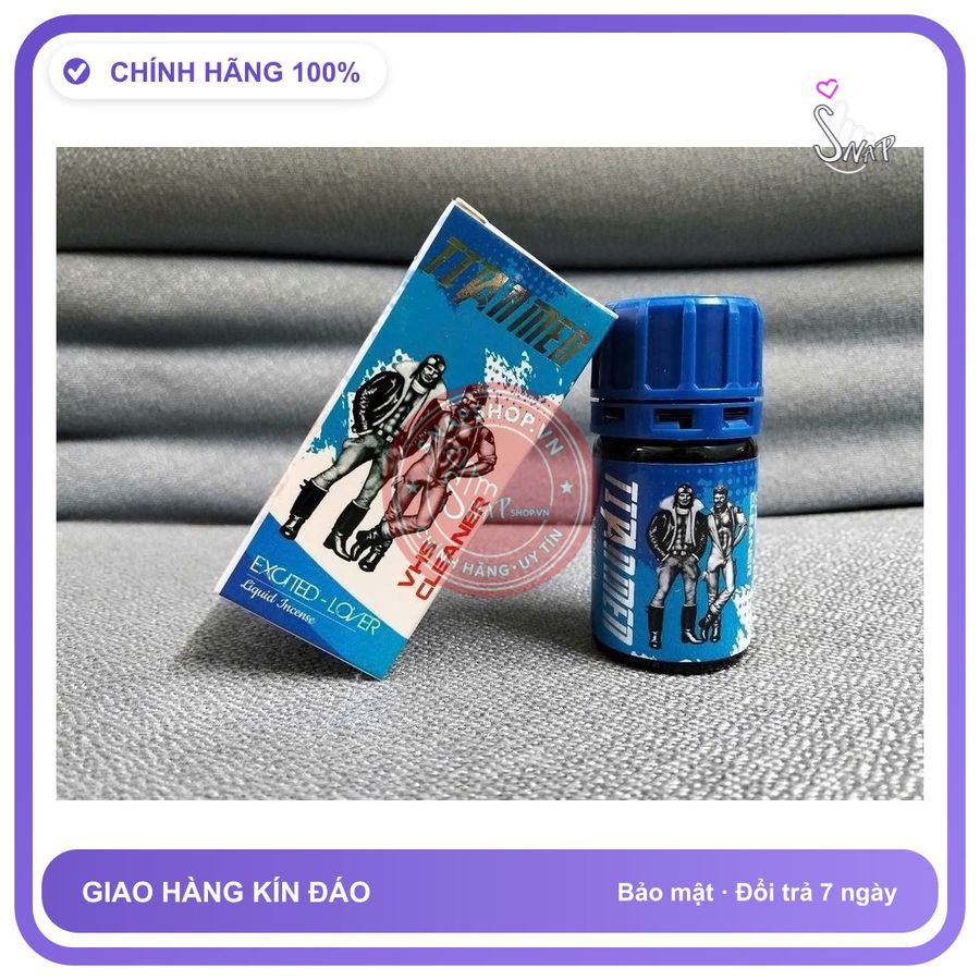 Chai hít tăng khoái cảm Popper TRAMER Popper 40m USA, Cho Top Bot, Kích Thích Hưng Phấn Cực Mạnh, Phê Tức Thì