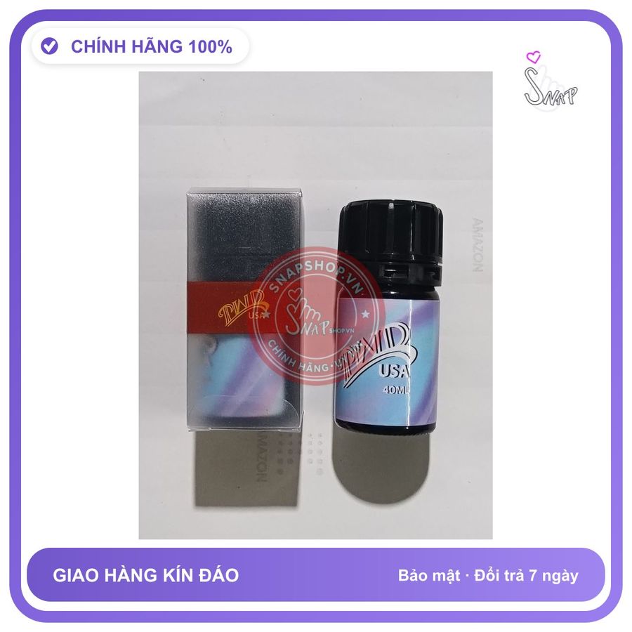 Chai hít tăng khoái cảm Popper SPINNID 40ml Popper 40ml PWD USA, che tên sản phẩm bảo mật kín đáo