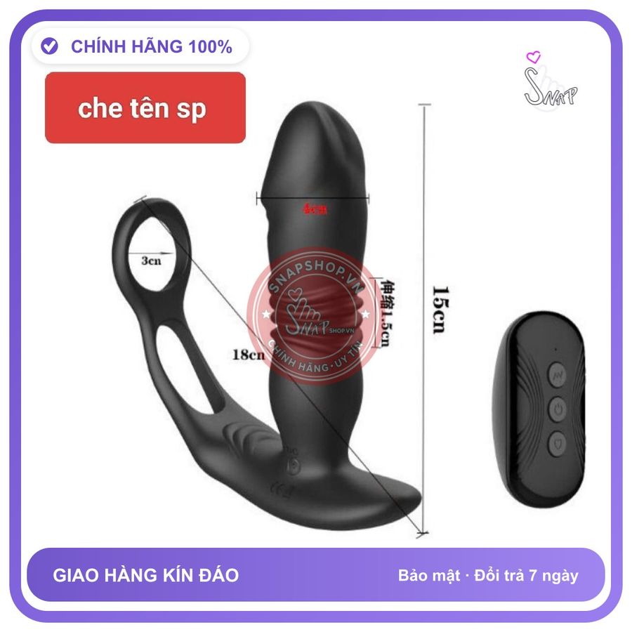 Đồ chơi người lớn Dương vật giả, thụt, rung tê sướng, che tên sản phẩm bảo mật kín đáo