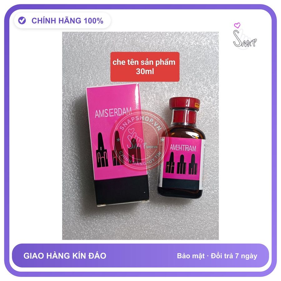 AMEHTRAM 30ml Tinh dầu pp 30ml USA che tên sản phẩm bảo mật kín đáo