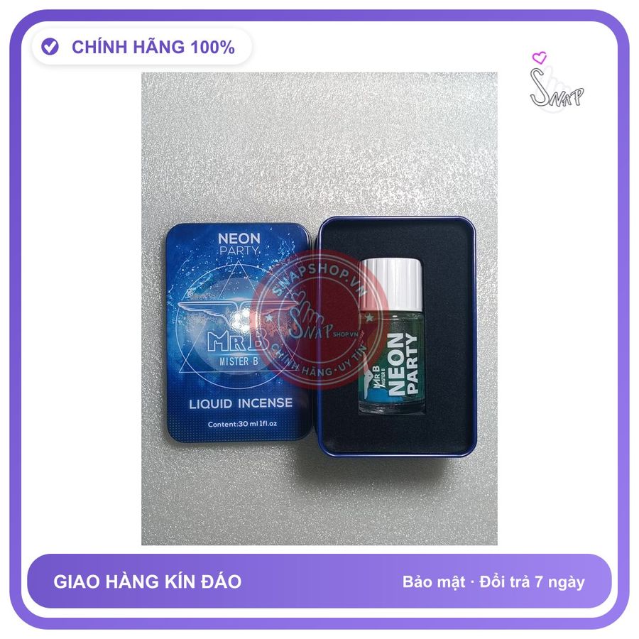 Chai hít tăng khoái cảm Popper MRB 40ml Tinh dầu thơm Popper, 40ml, cao cấp, che tên sản phẩm bảo mật kín đáo