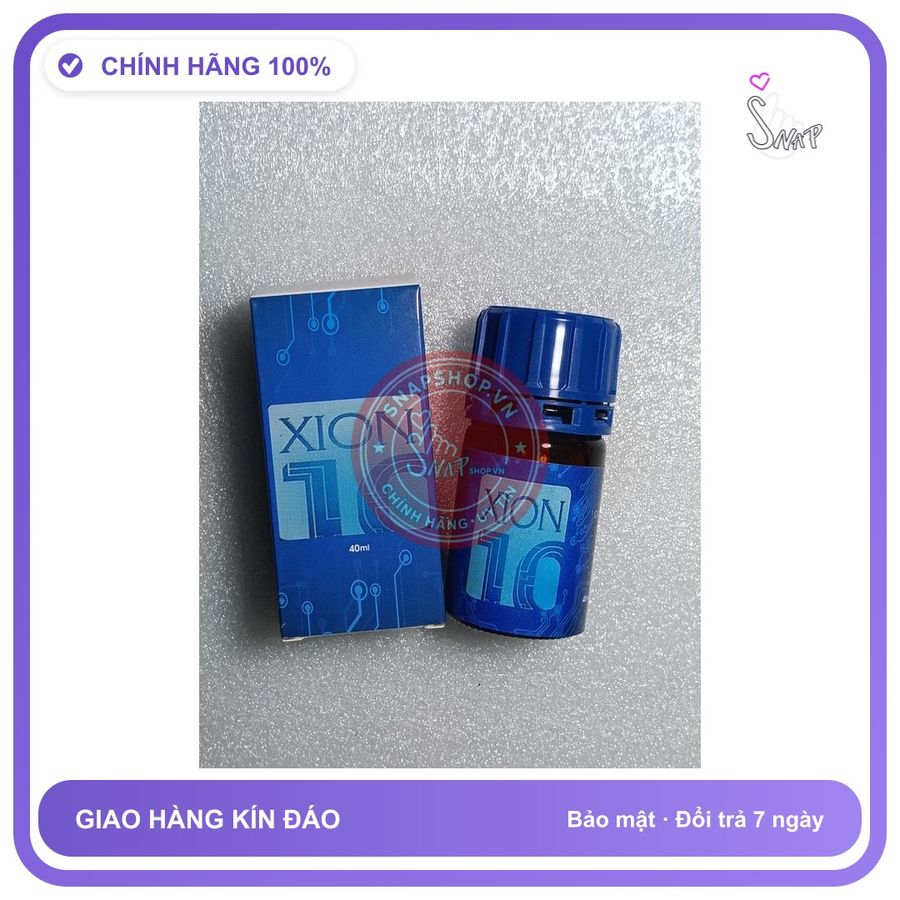 Chai hít tăng khoái cảm Popper XION 40ml Popper 40ml USA, Hít Trực tiếp vào mũi, Kích Thích Hưng Phấn Cực Mạnh, Tác Dụng Phê Tức Thì