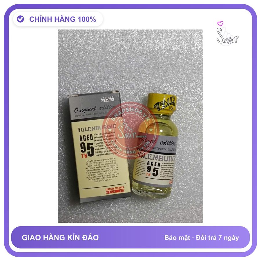 Chai hít tăng khoái cảm Popper Glenburgie 30ml Popper 95 30ml USA, Giúp Tăng Khoái Cảm khi quan hệ, kích thích cực mạnh
