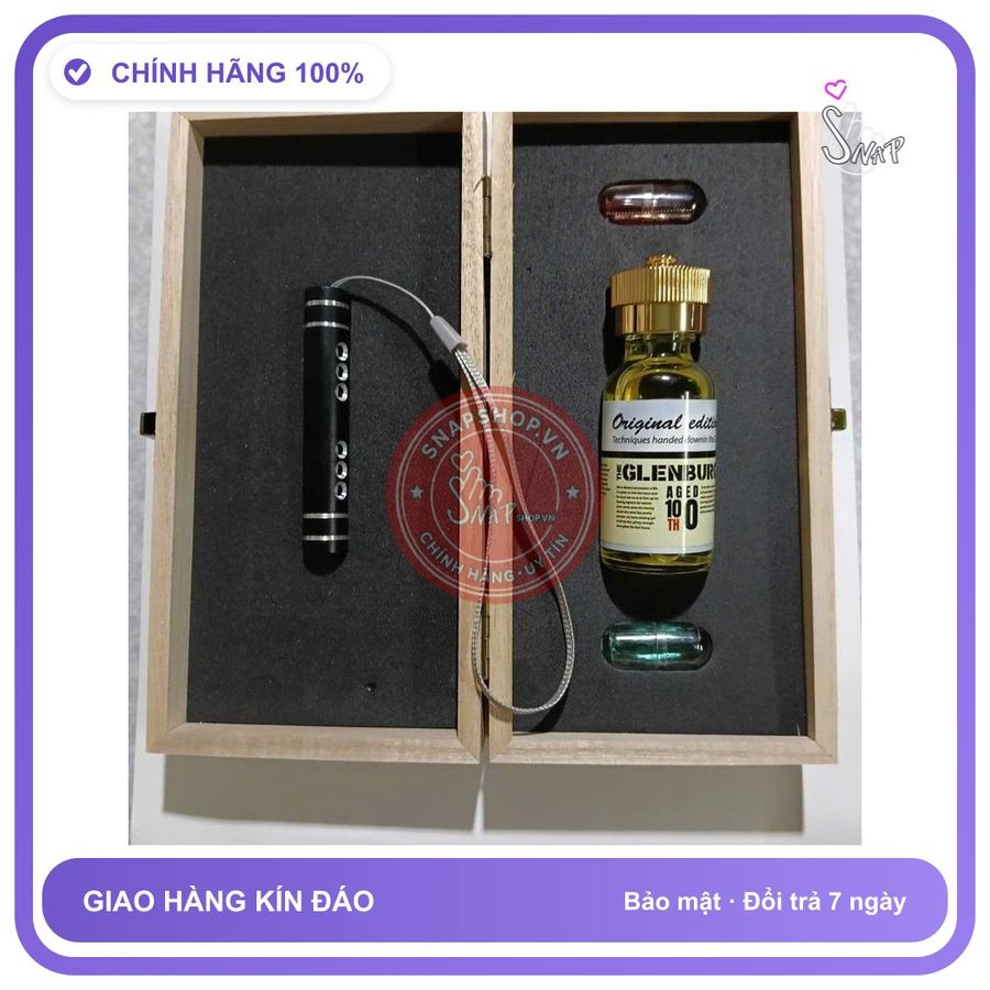Chai hít tăng khoái cảm Popper THE GLENBURG Chai hít tăng khoái cảm cao cấp hàng sịn, kích thích cực mạnh, tác dụng cực nhanh