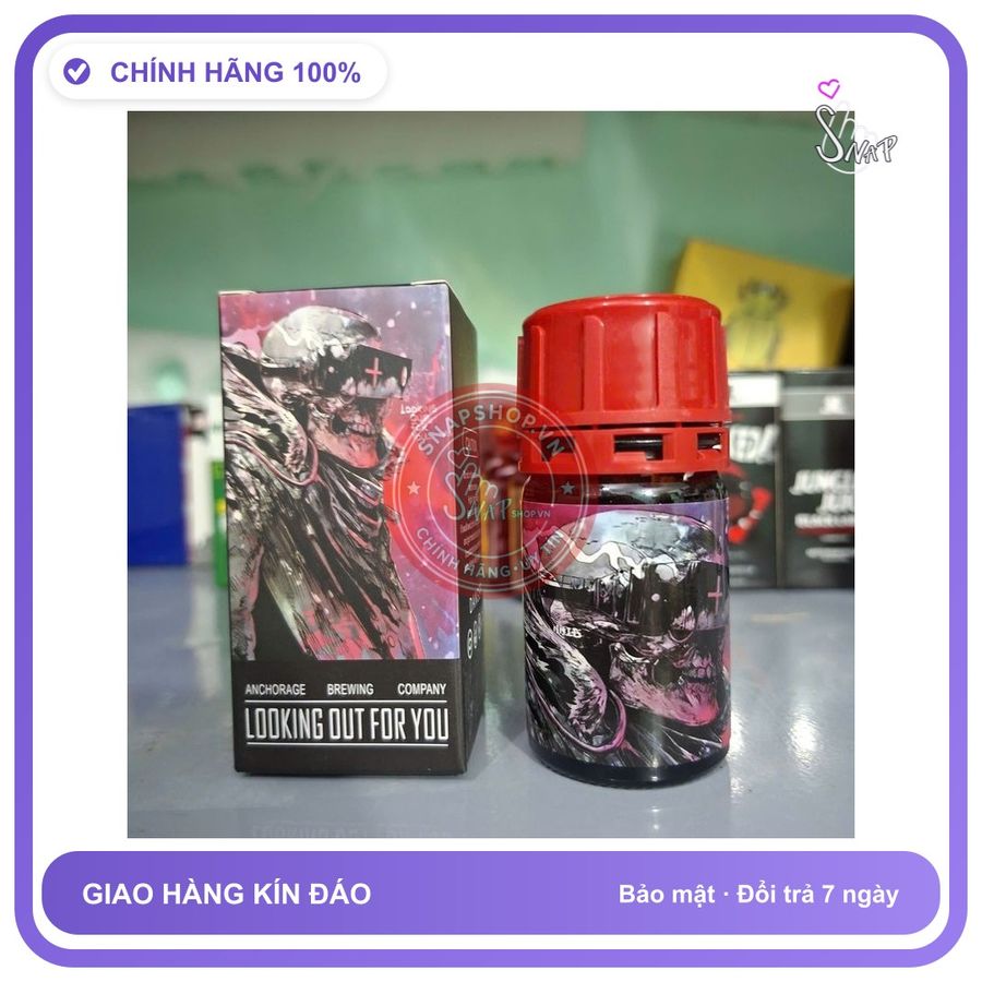 Chai hít tăng khoái cảm Popper ANCHORAGE BREWING COMPANY 40ml Popper 40ml USA Cực Mạnh, Cho Ng Lờn Lâu Năm, che tên sản phẩm bảo mật kín đáo