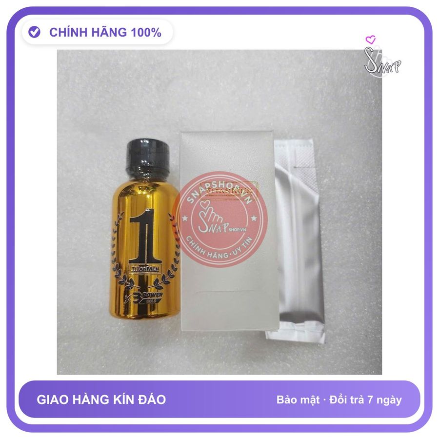 Chai hít tăng khoái cảm Popper TITANMEN 30ml Popper 30ml titamen, Bao Thơm, Cực Mạnh, Phê Tới Đỉnh, che tên sản phẩm bảo mật kín đáo