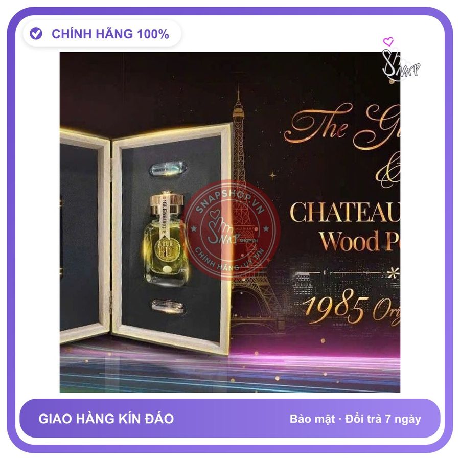 Chai hít tăng khoái cảm Popper IGLESIAS 40ml Popper 40ml Hộp Gỗ Cao Cấp, Cực Mạnh, Hương Thơm Quyến Rũ, che tên sản phẩm bảo mật kín đáo