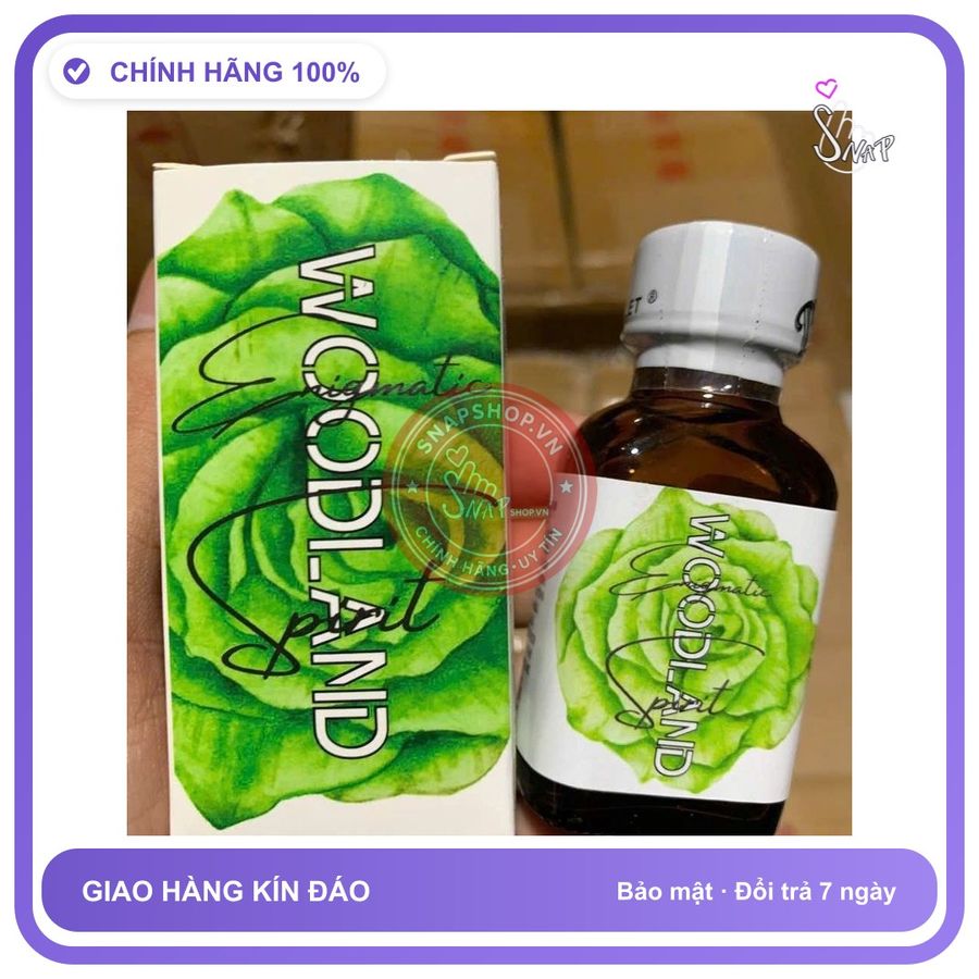 Chai hít tăng khoái cảm Popper WODLAND 30ml Popper 30ml, Giá Sỉ, che tên sản phẩm bảo mật kín đáo, 740074