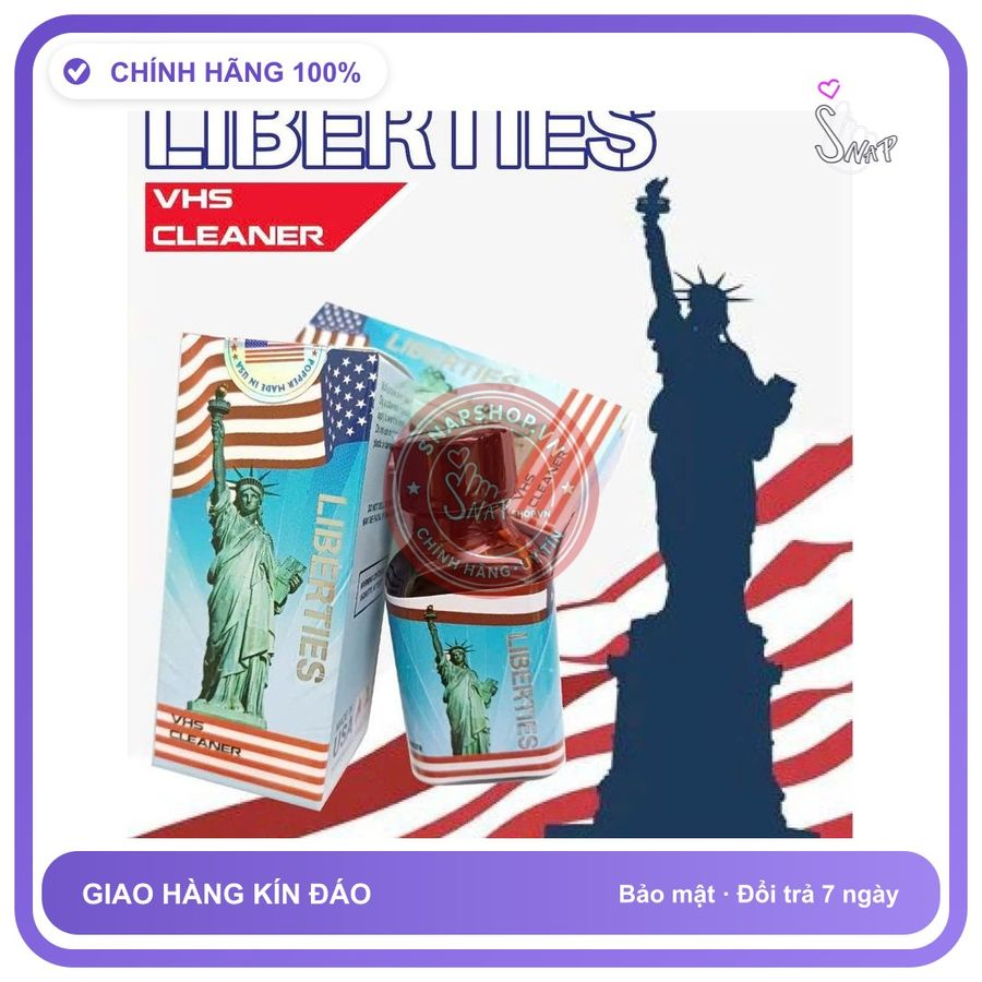 Chai hít tăng khoái cảm Popper LIBERTIES 30ml che tên sản phẩm bảo mật kín đáo Popper 30ml USA, Hàng Chính Hãng, Cực Mạnh, Phê Rất Lâu, Ko Nhức Đầu, K