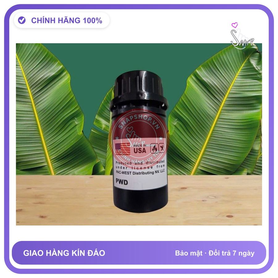 Chai hít tăng khoái cảm Popper PWD 40ml Hàng công ty Popper khô 40ml, Cực Mạnh, Cho Ng Lờn Nặng, che tên sản phẩm bảo mật kín đáo