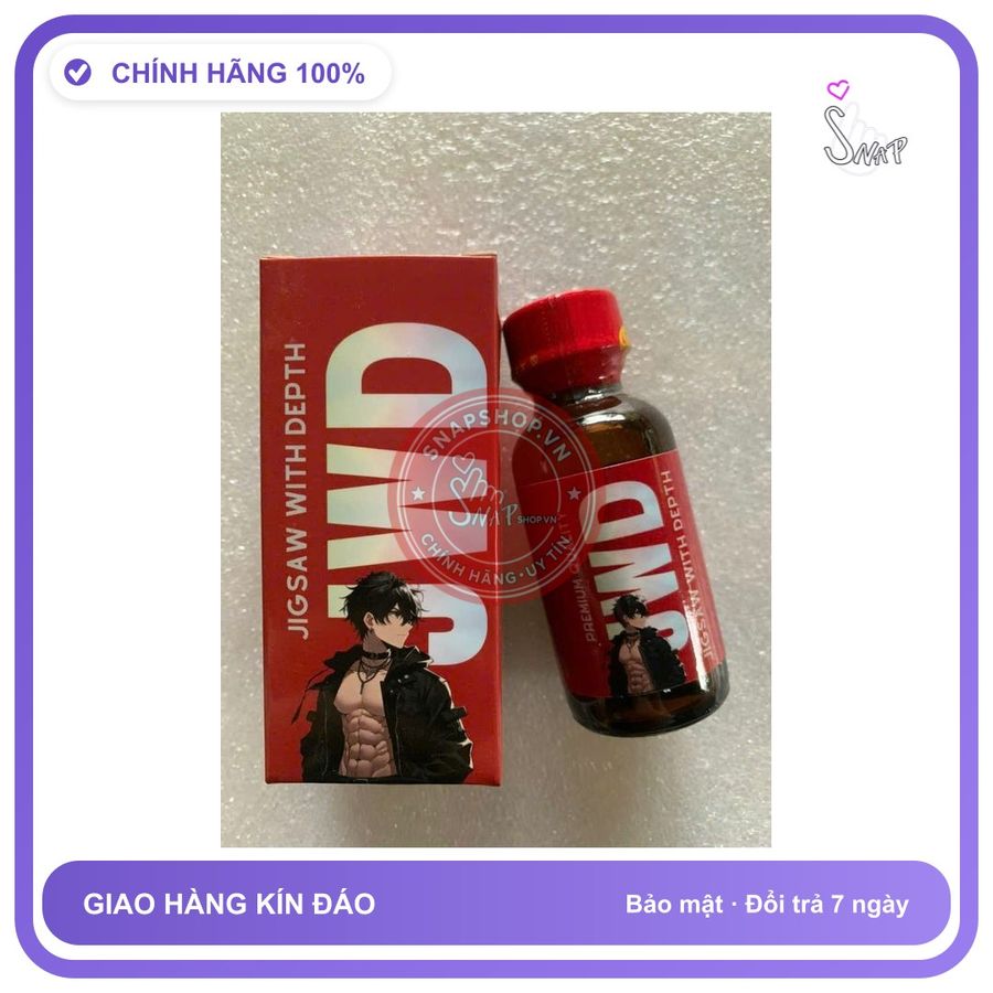 Chai hít tăng khoái cảm Popper JWD 30ml Popper 30ml USA, Hàng Chính Hãng, Cực Mạnh, giảm giá, che tên sản phẩm bảo mật kín đáo