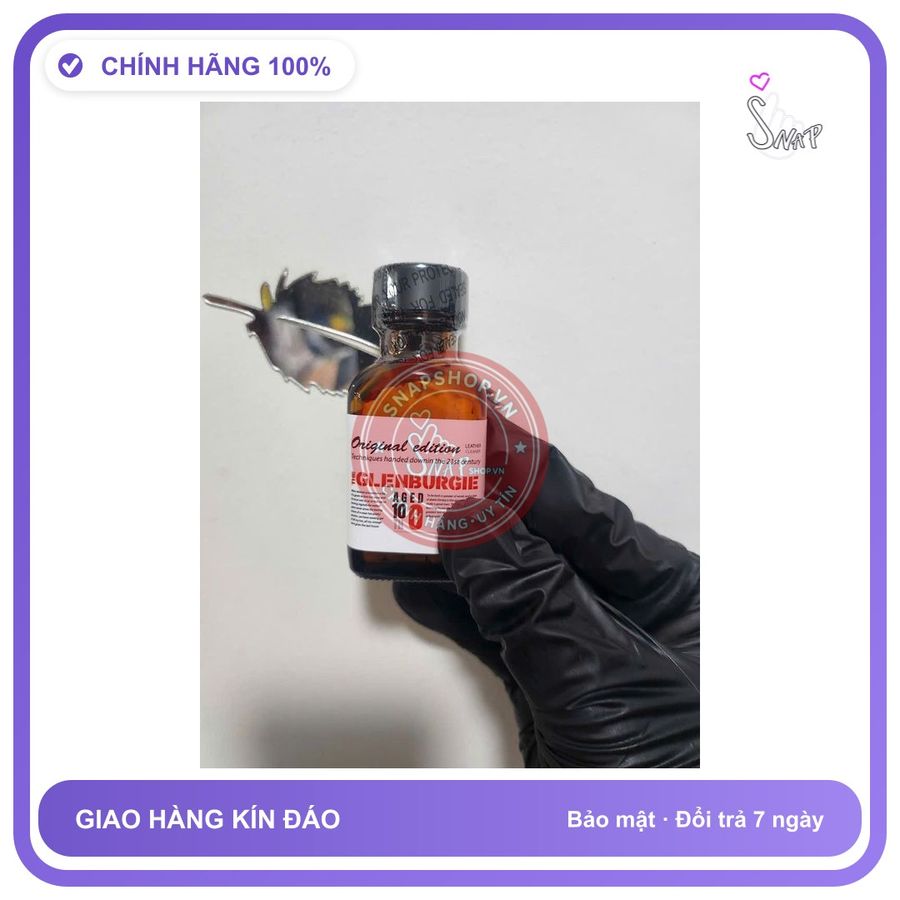 Chai hít tăng khoái cảm Popper GLENBURGIE 30ml Popper khô 30ml, hàng vip, bao phê, che tên sản phẩm bảo mật kín đáo